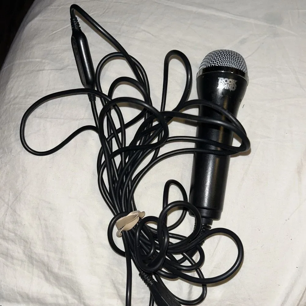 Genuine Rock Band 1‎ 2 3 4 USB MICROPHONE for PS3 / Wii / Xbox 360 / PS2 Mic A1
